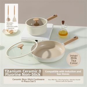 CAROTE | Non-stick Multi-function Cookware Set