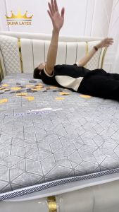 [TẶNG GA BỌC] Nệm Topper Cao su non êm ái mềm mại đàn hồi tốt không lo xẹp lún Duhalatex Store