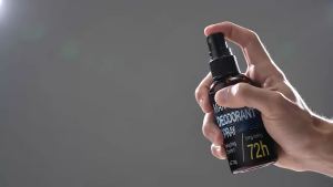 Men Deodorant Spray. 72h Long Lasting Odor Control. Moisturizes Skin Comfort Refresh. Strong Effective Formula. 30g Net.