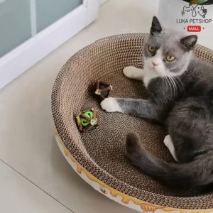 Luka😊พร้อมส่ง💯 ที่ลับเล็บแมวขนาดใหญ่ รูปอ่าง ที่ขูดเล็บ ของเล่นแมว ที่ลับเล็บแมว ฝนเล็บแมว ที่ฝนเล็บแมว ของเล่นแมว ที่ลับเล็บแมวทรงกลม ที่ลับเล็บแมววงกลม