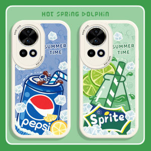 Huawei Nova14 Phone Case Summer Drink Style Full Cover Silicone Soft Shell Men Women New Model Anti-Fall Protection Case