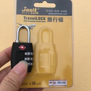TSA Luggage Lock Password LockSuitcase Bags and Gym Lock 3 Digit Travel  Combination Cable Padlock