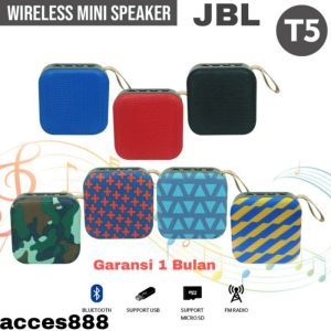 Speaker Bluetooth T5 Speaker T5 Mini Super Bass