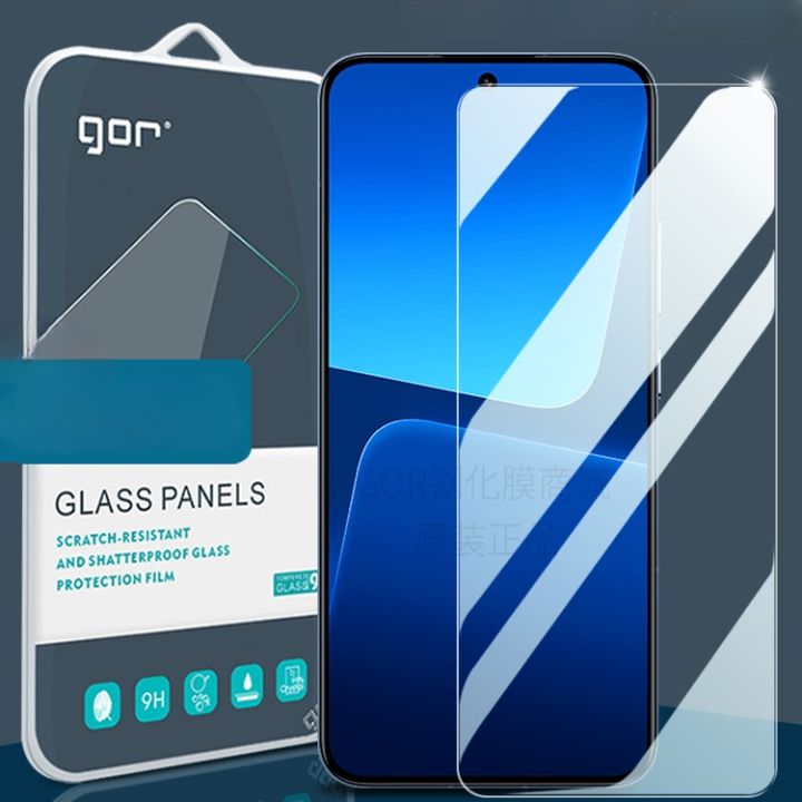 Cường lực Gor Iphone 13 / 13 Pro / 14 Pro / 14 Pro Max / 15 Pro / 15 Pro Max / 16 Pro / 16 Pro Max trong suốt trơn mượt hạn chế vân tay