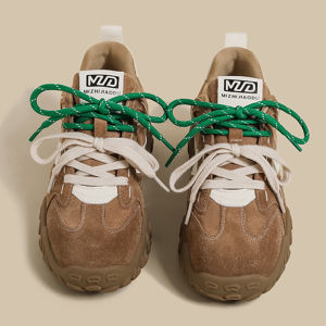 Womens Retro Thick Bottom Dad Shoes Spring 2025 Casual Sport De Xin Shoe Inner Heightening Leisure Fashion Cross Buckle