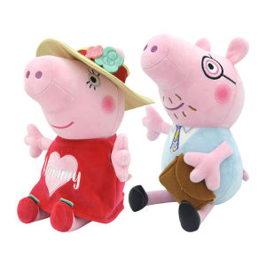 Super Cool Dad & Mom Peppa Pig Plush Toy: A Perfect Holiday Gift