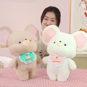 Lele Mouse Doll Hamster Doll Toys Bolster Dolls Cute And Fluffy Fur Valentines Day Birthday Gift