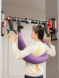 REXUELONG | Lumbar Traction Back Pain Relief Stretching Strap