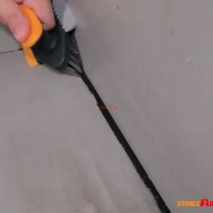 V Shape Hard Bristle Cleaning Brush Scraper Corner Gap Handle Scrubbing Bathroom Toilet Tile Floor BERUS CELAH TANDAS缝隙刷