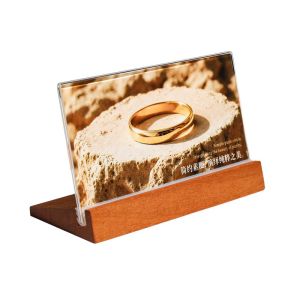 QINLEYI | Thẻ Hiển Thị Acrylic và Gỗ