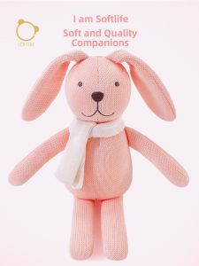 SOFTLIFE | Baby Soothing Chewable Rabbit Plush Toy