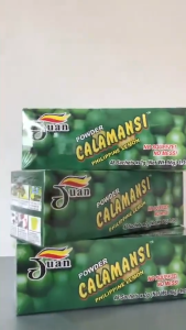 PURE CALAMANSI JUICE POWDER | All Natural Philippine Lemon Powder Fortified With Vit C Refreshing Instant Drink Mix Healthy Beverage Sachets Authentic Filipino Citrus Flavor Vitamin C Rich Hydrating Juice Easy To Prepare FDA Registered Long Shelf Life