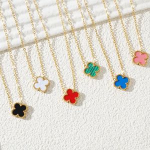 Kalung Clvr Gerigi Titanium Style Korea Wanita Dewasa  Model Terbaru Anti Karat Selamanya -Staycool shop