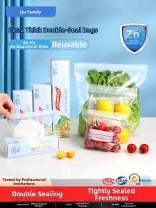 HANSHILIUJIA | Food Grade Heavy Duty Self-sealing Freezer Storage Bags