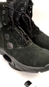 Sepatu pdl tactical gurun polpp safety ujung besi tinggi 9inc terlaris CUERO