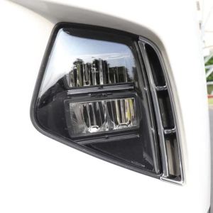 Ốp Trang Trí Đèn Sương Mù Trước Hyundai Tucson NX4 2021-2023 Hybrid N Line Phụ Kiện Ngoại Thất Ô Tô