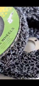 Amplas Strip dan Clean Disc 4 Inch Perontok Cat Karat Mata Gerinda Paint Remover  Disc Penghapus Perontok Pembersih Cat