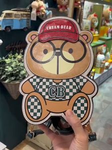 Balo Nữ Túi Xách Đeo Chéo Túi Bear Thời Trang Chính Hãng Sammao & CreamBear C1258-1