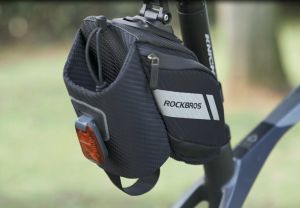 ROCKBROS 1.5L Bicycle Bag Water Repellent Durable Reflective MTB Road Bike Water Bottle Bag