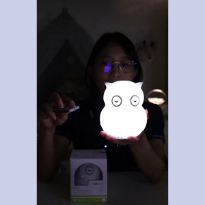 BBLUV โคมไฟซิลิโคนแบบพกพา Hibu สีขาว