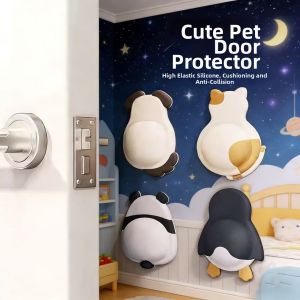 YZ | Cute Thickened Soft Silicone Anti-Collision Door Stopper