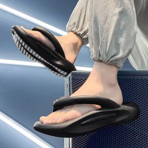 Mens Summer Outdoor Anti-Slip Thick Bottom Sandals Comfortable Slip-On Beach Shoes Large Size Sports Casual Cool Sandals