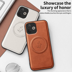 Oppo A5 Pro 5G Case For Oppo A5 Pro A5Pro 5A OppoA5Pro 5G 4G 2025 Phone Casing Luxury Leather Back Cover Shockproof Bumper Simple Anti Drop Soft TPU Edge Car Holder Support Bracket