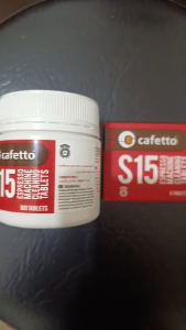 Cafetto S15 Espresso Machine Cleaning Tablets