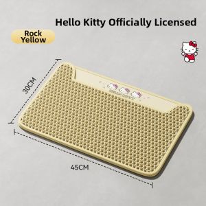 SHENJINGMAO | Sand Proof Non-Spilling Dual Layer Cat Litter Mat