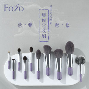 Cọ Trang Điểm Mini Di Động Cho Phấn Mắt Má Hồng Và Bột Dụng Cụ Làm Đẹp Nhỏ Gọn Có Tay Cầm Siêu Ngắn Thích Hợp Cho Mọi Loại Da