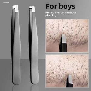 High Precision Eyebrow Tweezers Small Tweezers Eye Tweezer Eyebrow Shaping Tweezers Fake Eyelashes Clip Beard Pulling Gadget Set