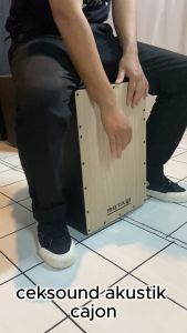 Cajon akustik kajon duduk kahon drum box ekonomis murah