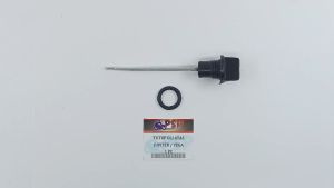 Tutup Oli Mesin Jupiter + O Ring (PSP) Plug Oil Level Penutup Pengukur Colokan Stick Oli Hitam Besi