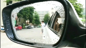 [Hot]2Pcs Quality Car Rearview Mirror Protective Film Anti Fog Clear Rainproof Rear View Mirror Protective Soft Film Auto Accessories Helmet Rainproof visor helmet Membrane Universal Type