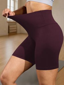 Womens High Waisted Biker Shorts Super Soft Tummy Control No See Through Workout Yoga Running Athletic Push Up Gym Fitness