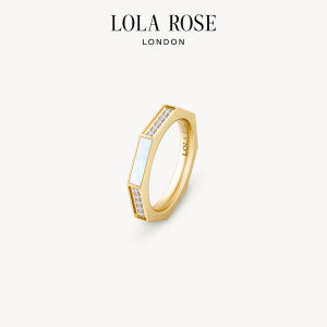 Lola Rose | Octagonal Fashionable Couple Rings