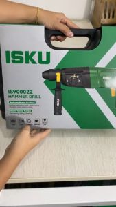 ISKU Rotary Hammer Bor 750W/1050W listrik Mesin Bor Palu Rrotary Mesin Bobok Beton 5 Mata BOR