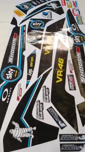 STRIPING SHOGUN 125 - Sticker Striping Variasi List SUZUKI SHOGUN 125 S-2 DESAIN IP STRIPING