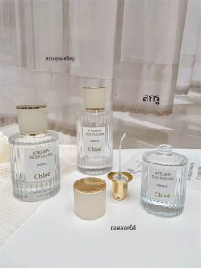 แบบพกพา High-End น้ําหอมแก้ว Splitter ขวดขนาดใหญ่ความจุ 100ml ขวดสเปรย์เปล่าสําหรับเครื่องมือความงามและอุปกรณ์เครื่องสําอาง