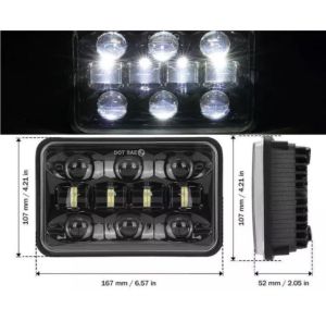 DAYMAKER KOTAK LED 4X6 INCH 10 MATA GL 100 RX KING WIN 100 GL MAX
