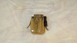 🇹🇭💕แบรนด์แท้.น่าซื้อครับ💕ยุทธวิธีลวงตากลางแจ้งมัลติฟังก์ชั่กีฬากระเป๋าผู้ชายกันน้ํากระเป๋าโทรศัพท์มือถือ ขี่จักรยานเอวกระเป๋า