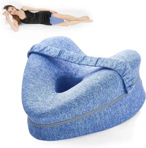 Hip Alignment Pillow Alignment Pillows for Side Sleepers Sciatica Pain Relief Pillow Smooth Spine Alignment Pillow Leg Pillow