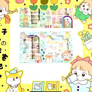 STIKER washi tape motif kartun set scrapbook DIY sticker viral gift diary