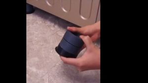 【SKIT】Washing Machine Base Universal Anti Vibration Feet Pads Washing Machine Rubber Adjustable Mat Anti-Vibration Pad Dryer Refrigerator Base Fixed Non-Slip Pad Silent Skid Raiser Mat Legs Support Dampers Stand Mute Table Balance Fixed Bracket