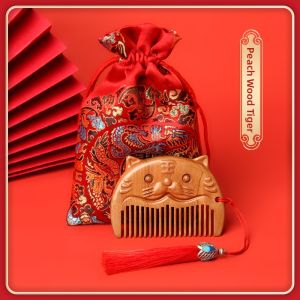 XIAOLIZI | Portable Wooden Baby Comb For 1st Birthday Gifts With Personalized Engraving