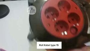 Roll Kabel Tipe 15 Plus & Saklar Kabel Roll Listrik 10 Meter