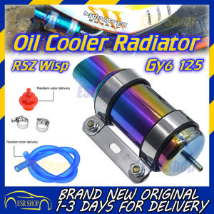 🇵🇭 New Motorcycle Modification Parts Oil Cooler Radiator Fit For Haomai RSZ gy6 125