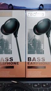 Headset REALME 100% TERBARU Studio Bass EARPHONE Suara Jernih Extra Bass HEADPHONE