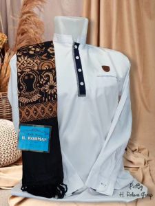 Sorban Habib Zaidan Motif Arabic Batik Trompa Bahan Rayon Halus Panjang Kwalitas Printing Grade A