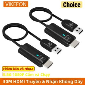 Bộ Thu Phát Tín Hiệu Video Âm Thanh Không Dây Tương Thích HDMI 5.8G 1080P 30M Cho TV Box Màn Hình Máy Tính Bộ Chuyển Đổi Hiển Thị Thiết Bị Thu Phát Tín Hiệu